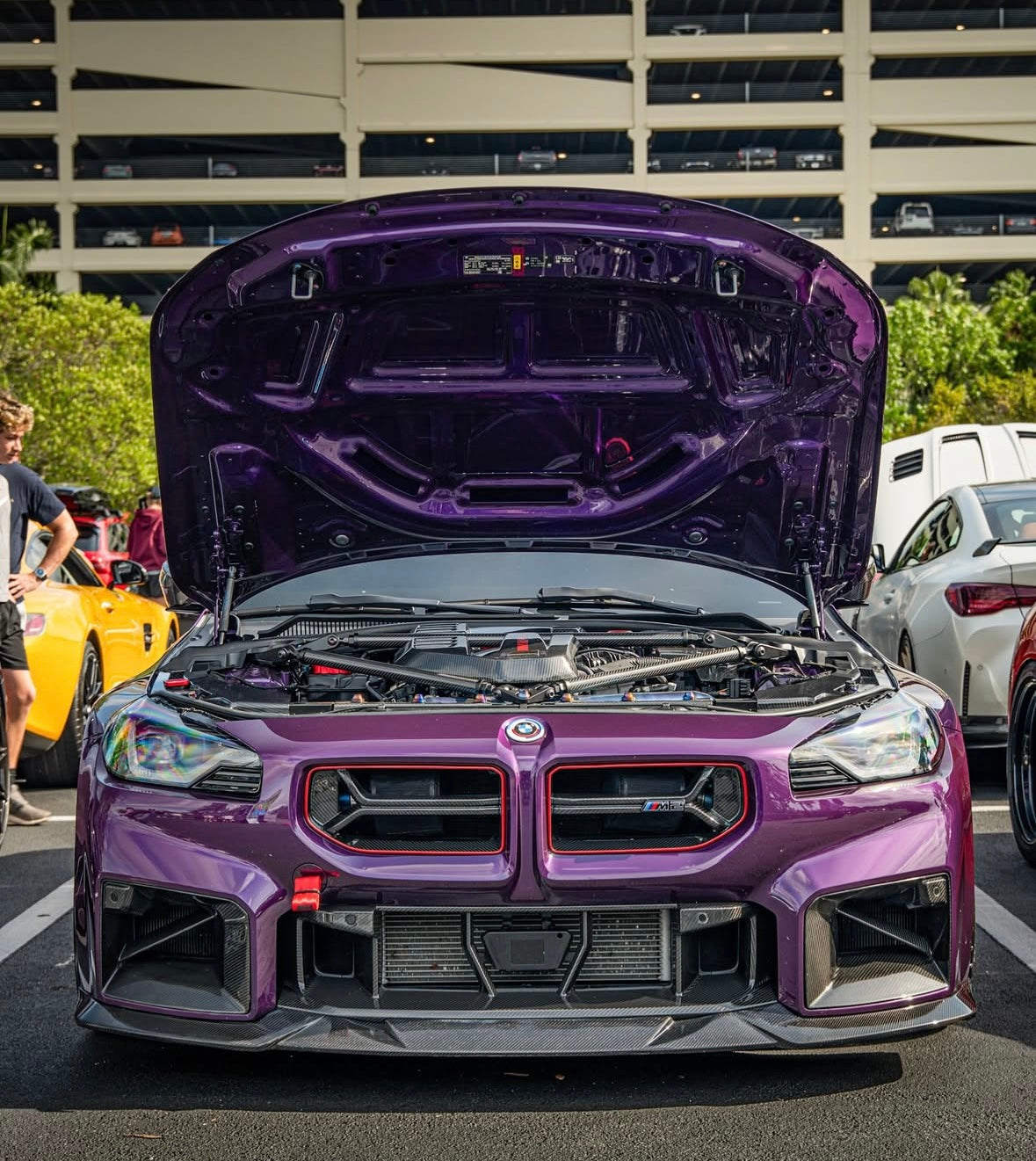 G87 M2 - MHC Style Carbon Fiber Front Lip