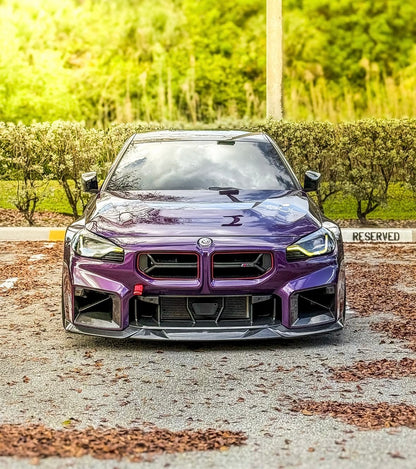 G87 M2 - MHC Style Carbon Fiber Front Lip