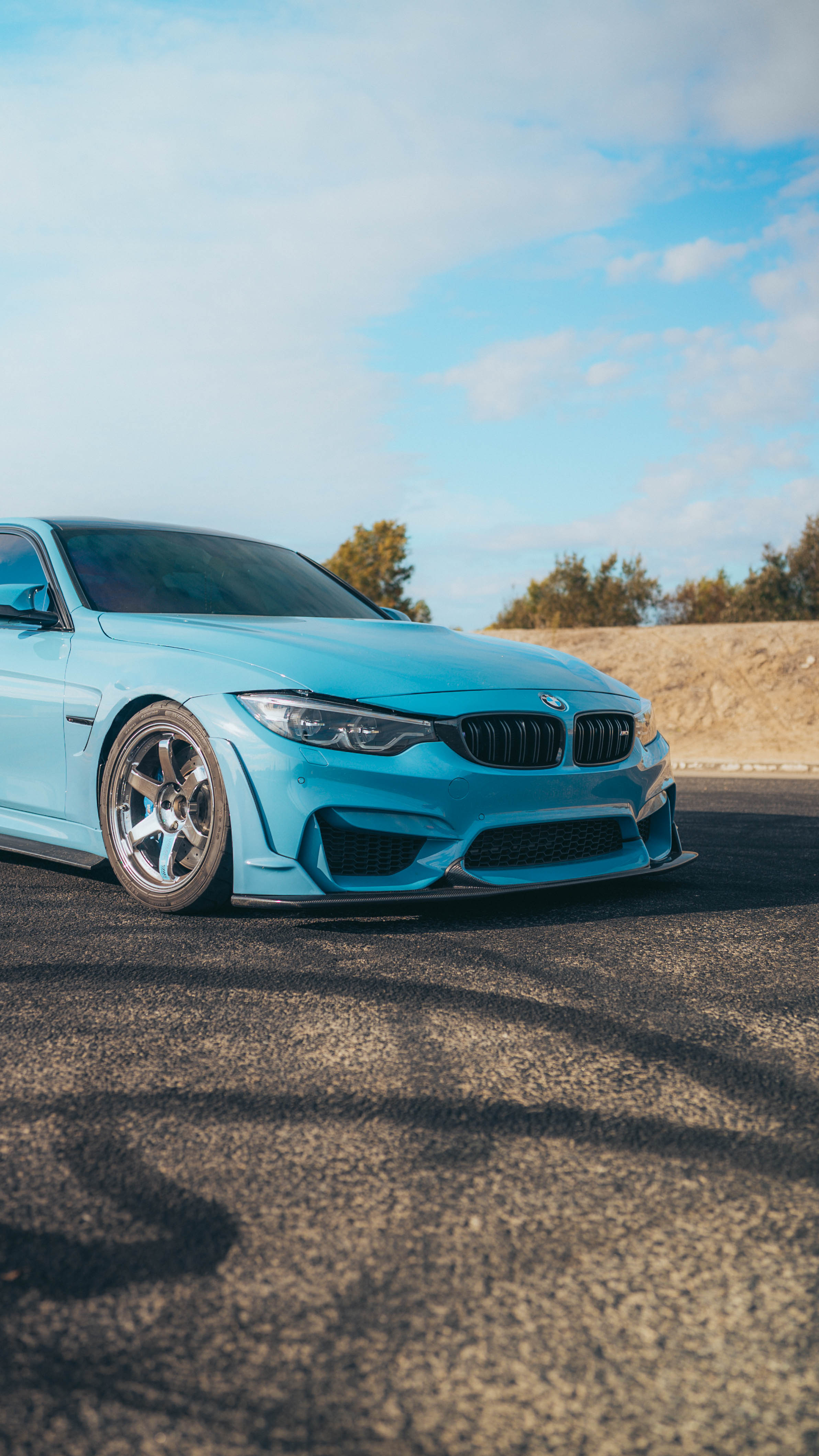 F8X M3/M4 Carbon Fiber Laptorr Style Front Lip