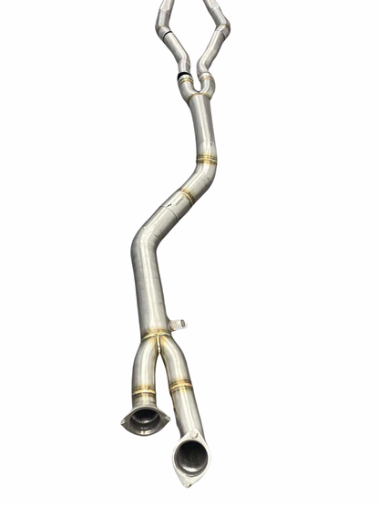 S58 Valved Cen-Cal Catback Exhaust (Stainless Steel) - G8X M2/M3/M4