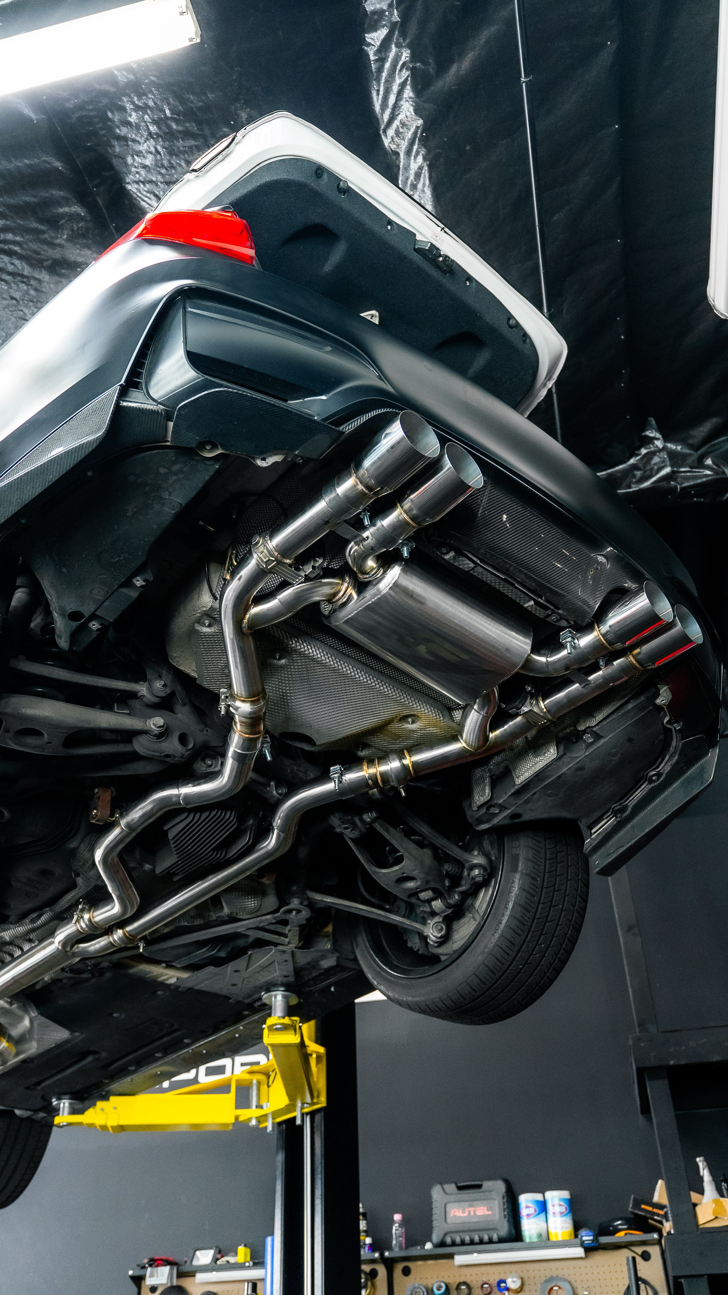 BMW F8X M2/M3/M4 S55 CenCal Valved Stainless Steel Catback Exhaust