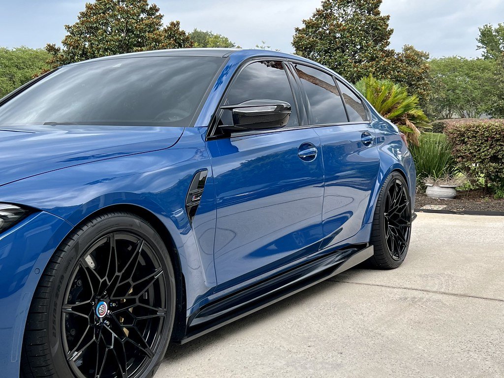UNIT 17 Carbon Fiber Side Skirt Extensions for BMW G80 M3 / G82 G83 M4