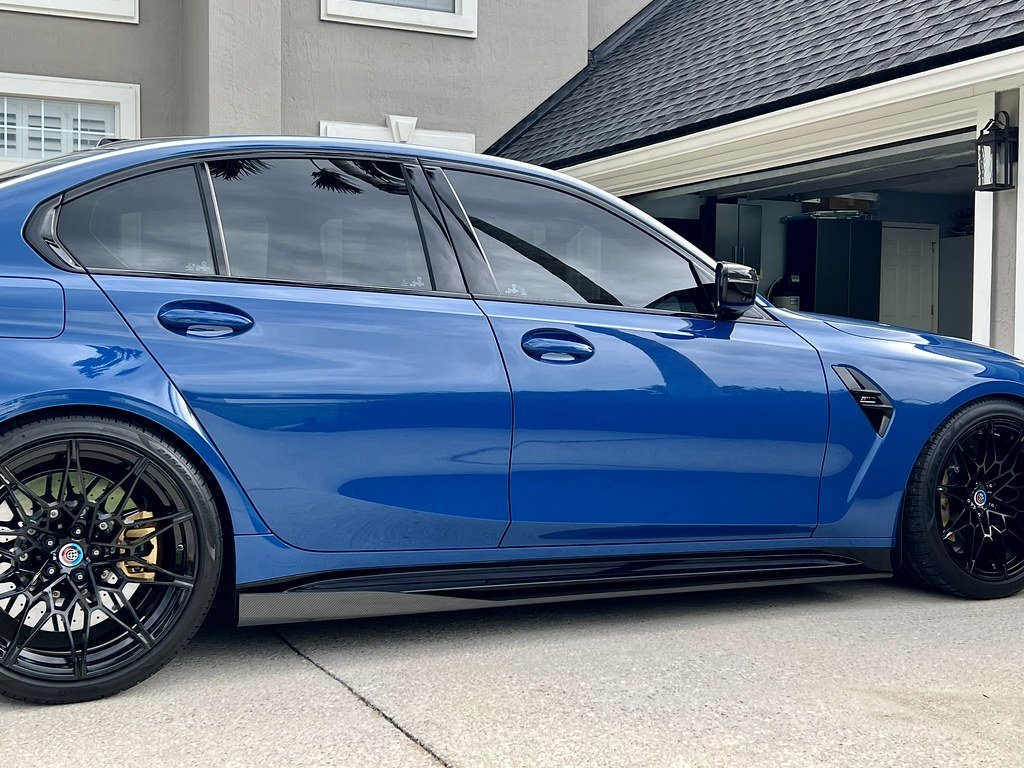UNIT 17 Carbon Fiber Side Skirt Extensions for BMW G80 M3 / G82 G83 M4