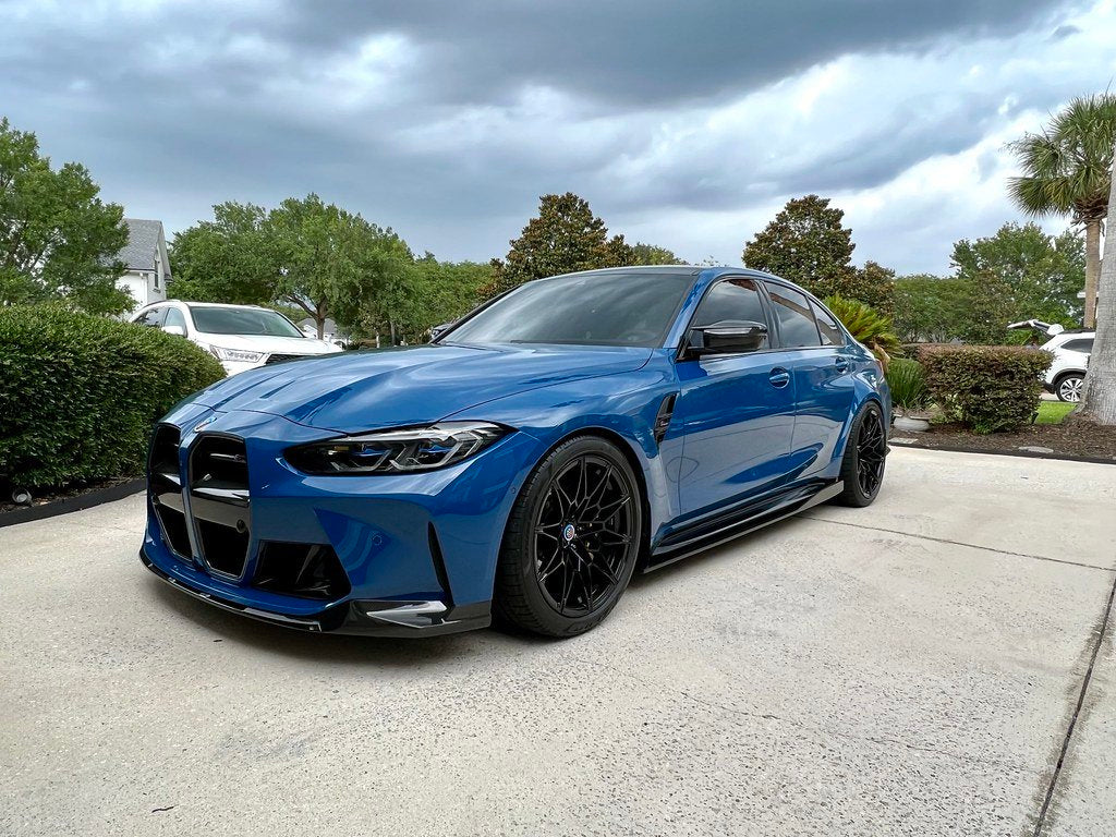UNIT 17 Carbon Fiber Side Skirt Extensions for BMW G80 M3 / G82 G83 M4