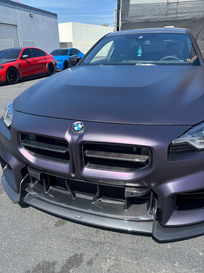 G87 M2 - V1 Carbon Fiber Front Grill Replacement