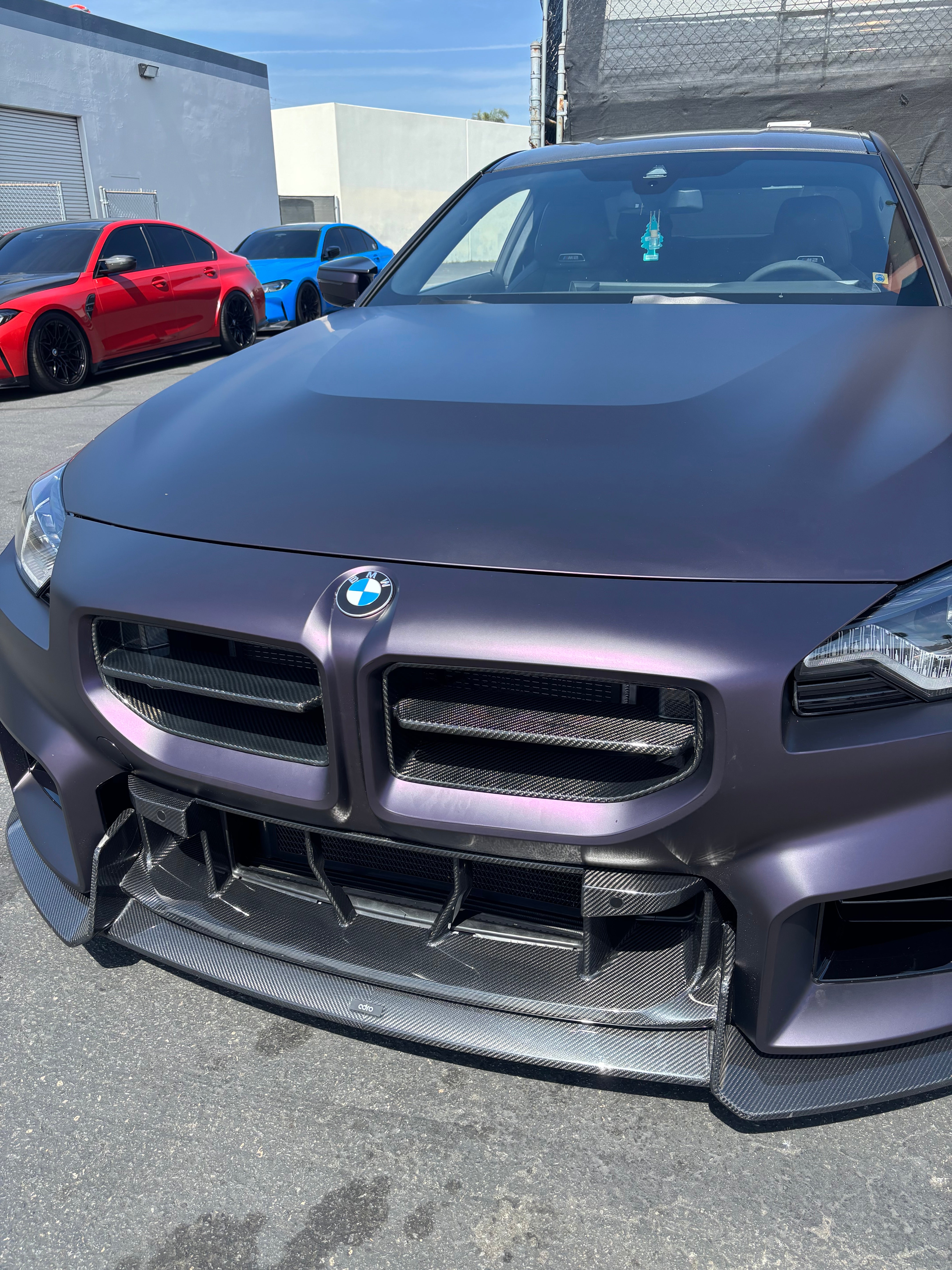 G87 M2 - V1 Carbon Fiber Front Grill Replacement