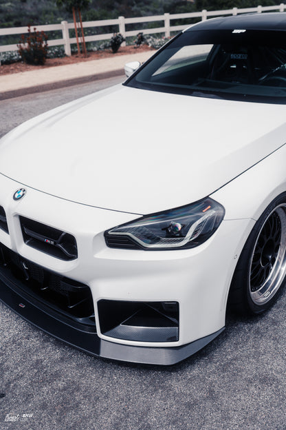 G87 M2 V2 Dry Carbon Fiber Front Bumper Air Inlets/Ducts