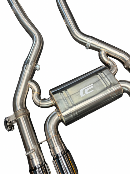 S58 Valved Cen-Cal Catback Exhaust (Stainless Steel) - G8X M2/M3/M4