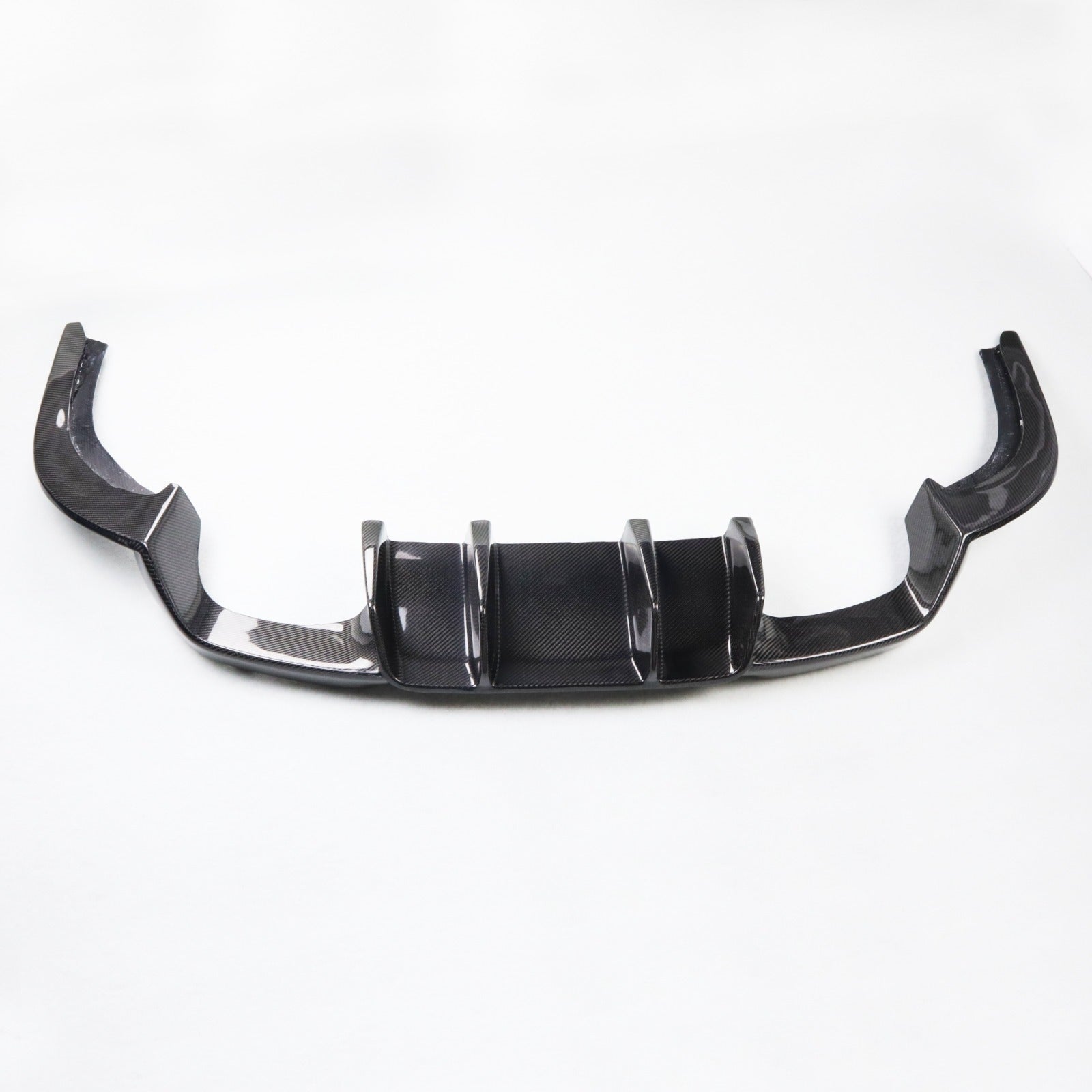 BMW F87 M2 V-Style 2-Piece Carbon Fiber Rear Diffuser