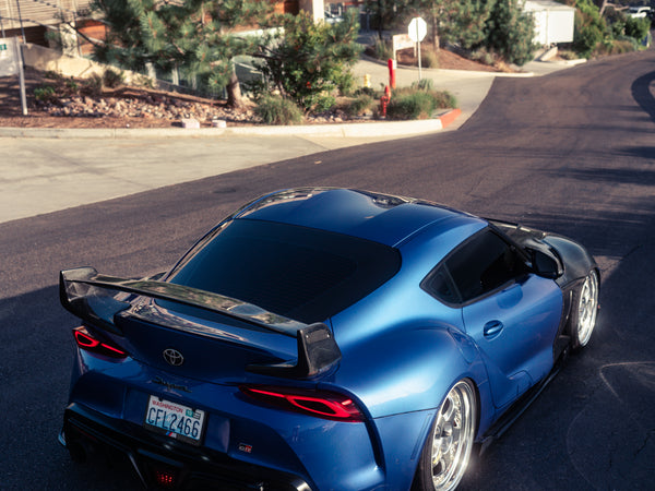 A90/A91 SUPRA MK5 CARBON FIBER REAR SPLATS
