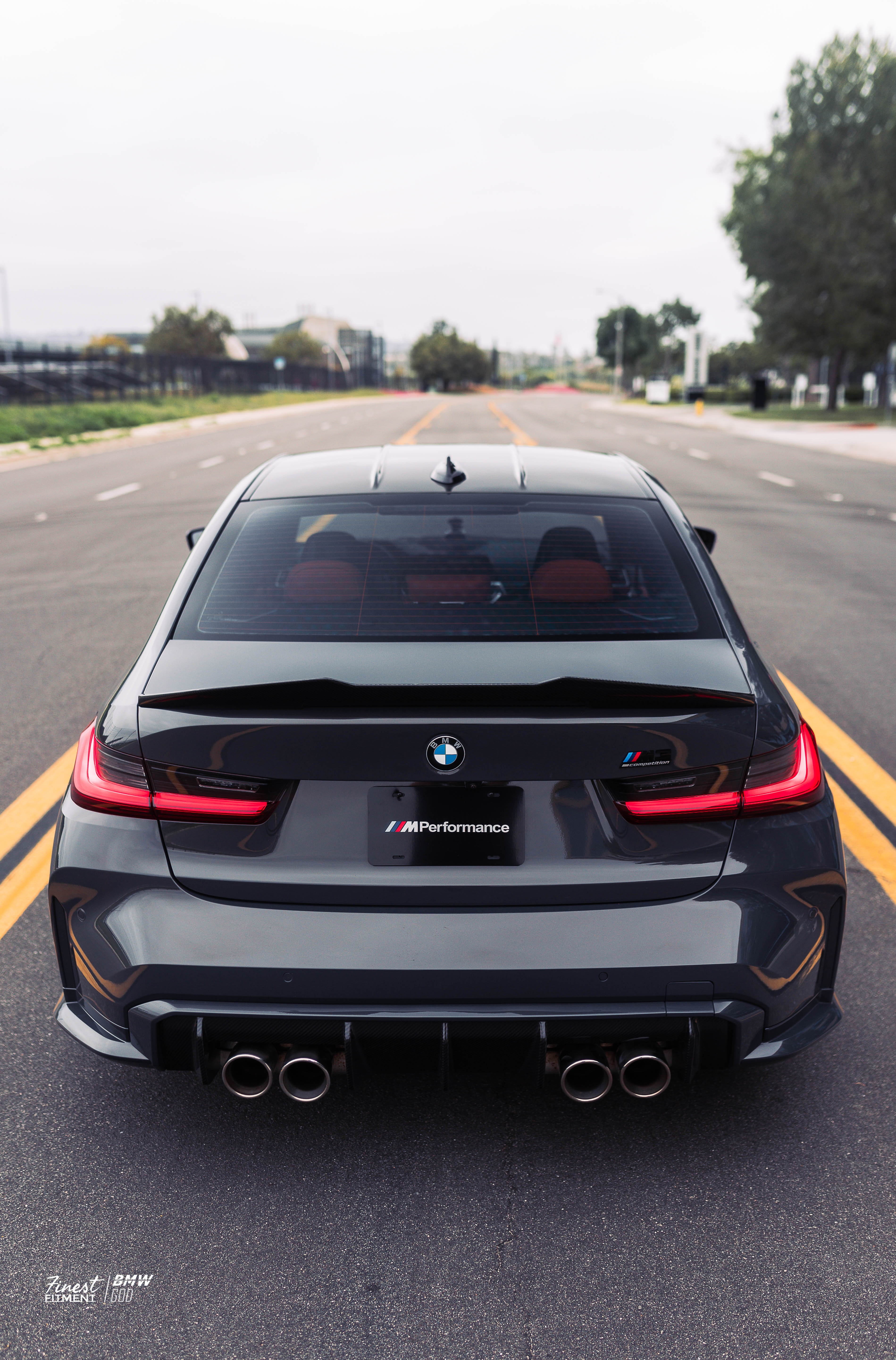 G20/G80 PSM Carbon Fiber Trunk Spoiler for BMW 3-Series & M3