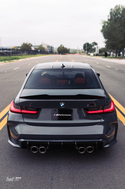 G20/G80 PSM Carbon Fiber Trunk Spoiler for BMW 3-Series & M3