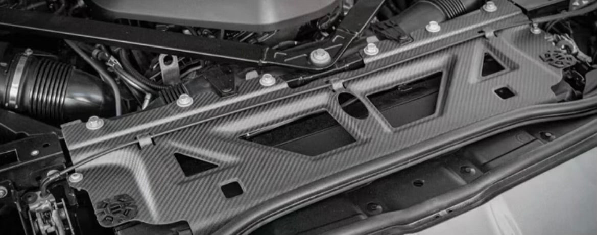 G87 M2 - Carbon Fiber Radiator Cover Replacement