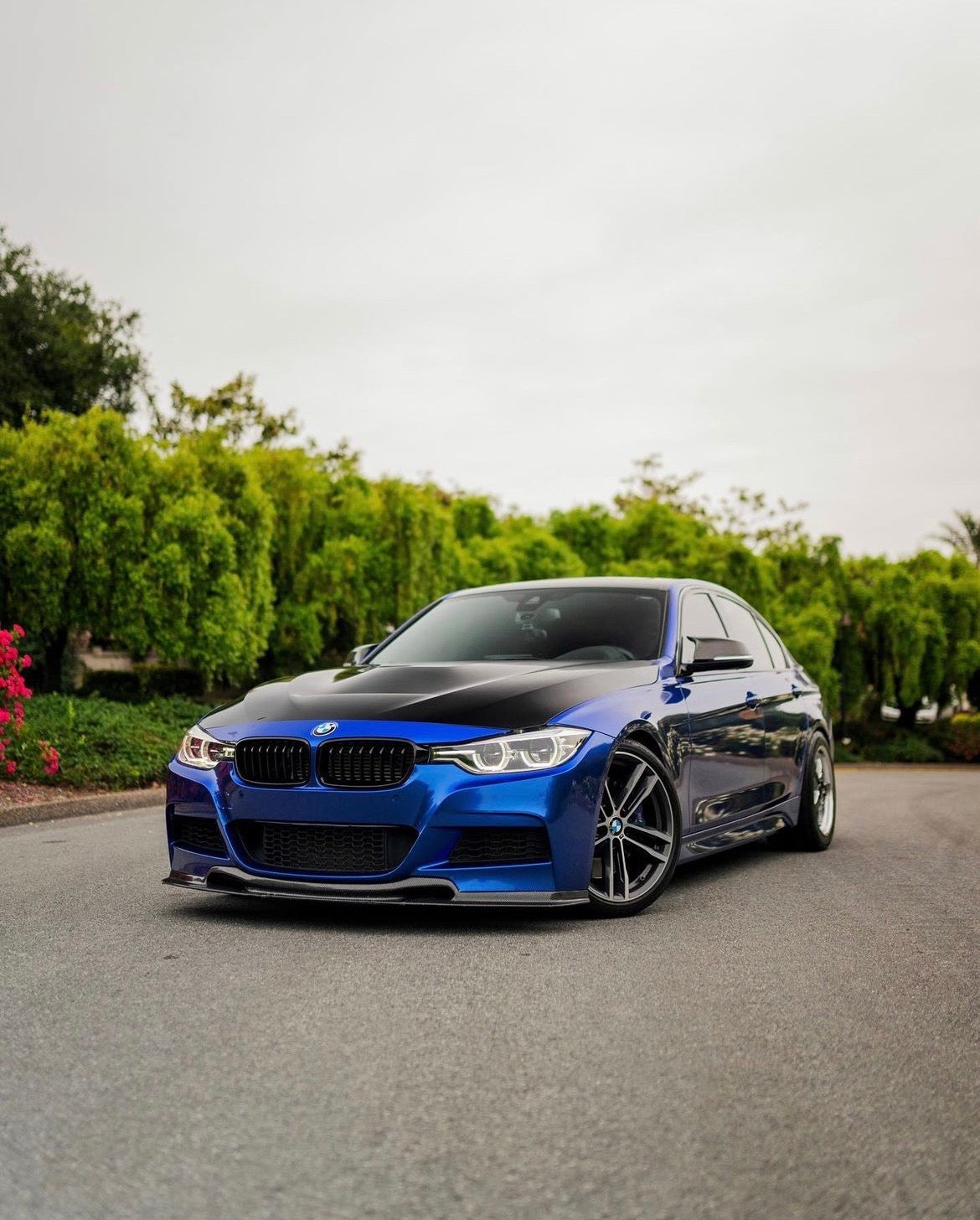 BMW F30 Carbon Fiber Varis Front Lip - F30/F31 3 Series