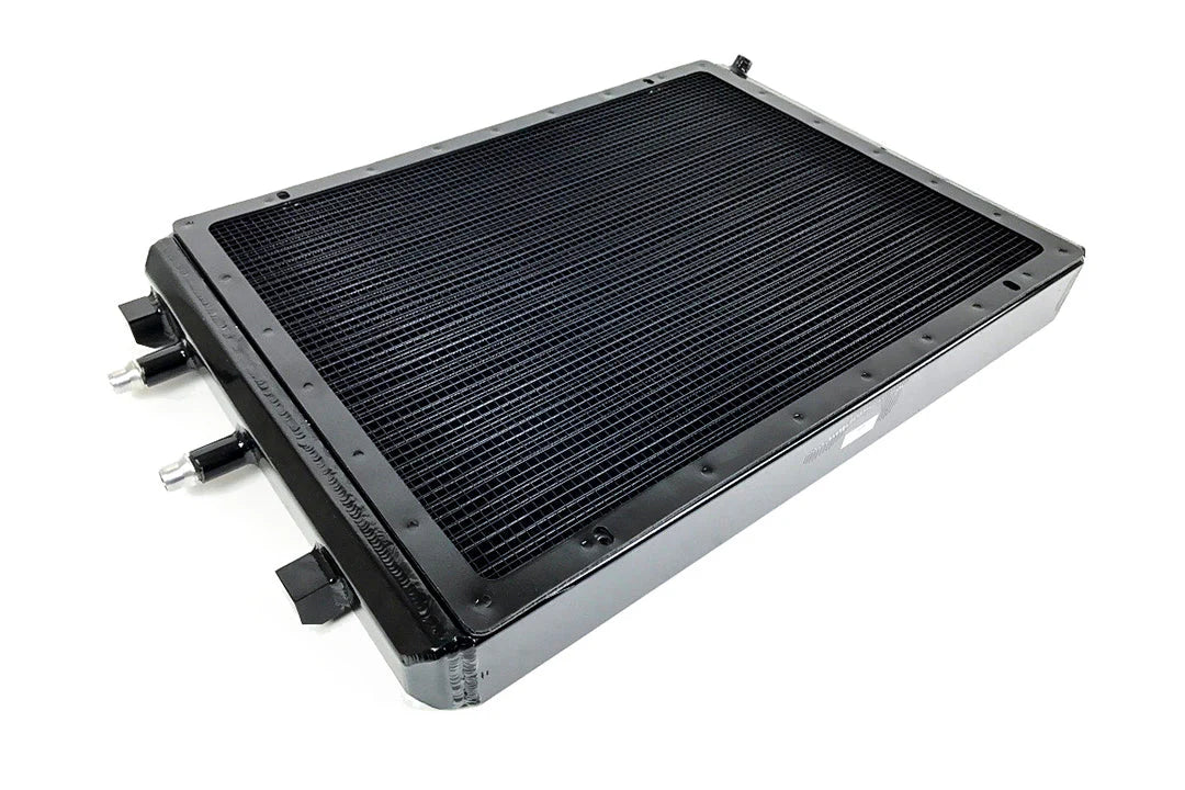 BMW F8X M3/M4 Front Mount Heat Exchanger w/ rock guard - Black