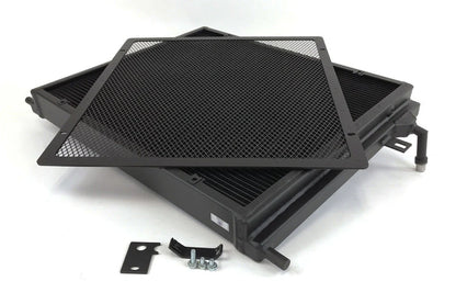 BMW F8X M3/M4 Front Mount Heat Exchanger w/ rock guard - Black