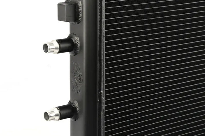 CSF BMW F8X M3/M4 Front Mount Heat Exchanger w/ rock guard - Black