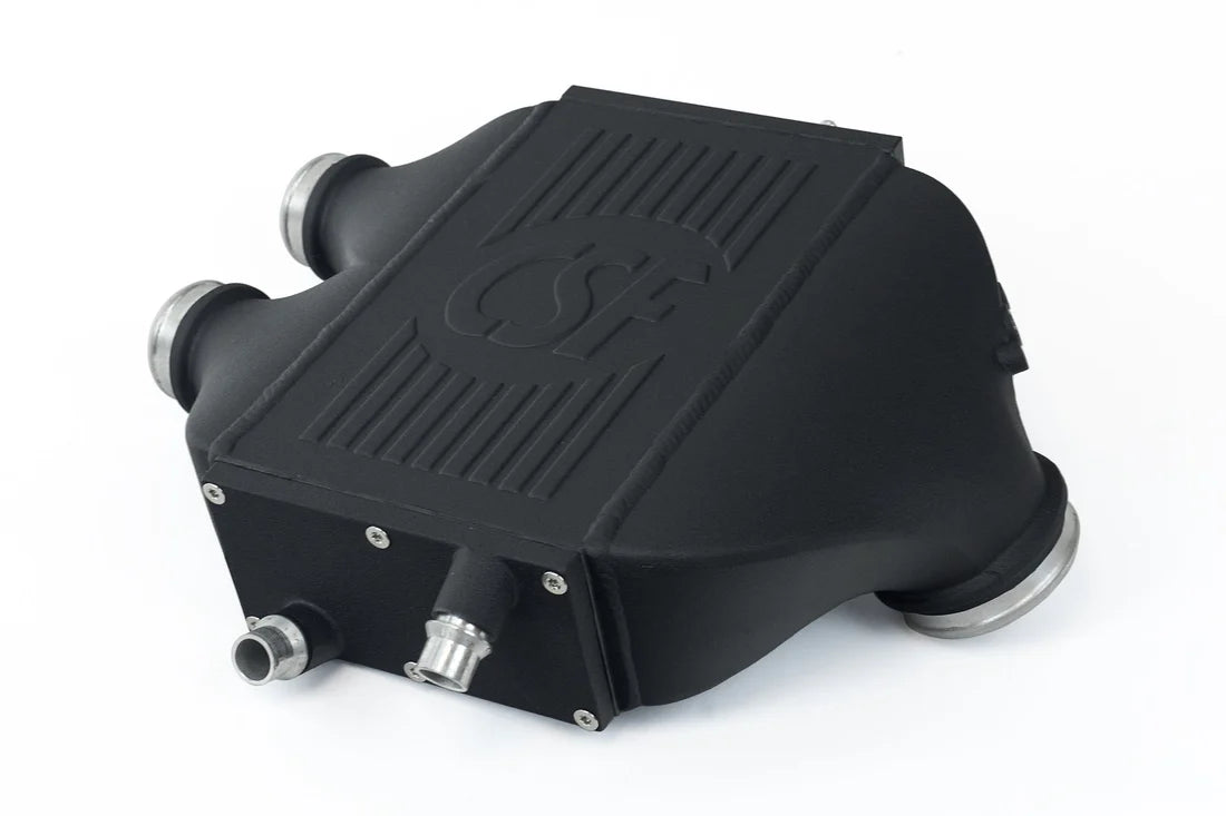 F8X M3 / M4 / M2 Comp Top Mount Charge-Air-Cooler - Crinkle Black Finish