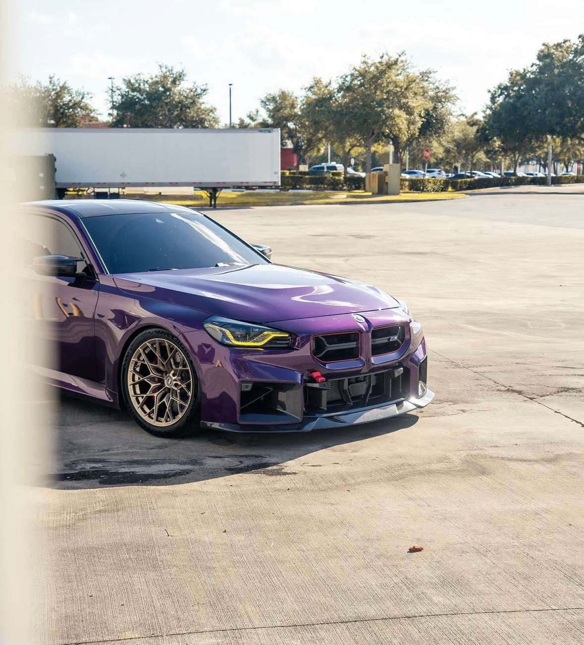 G87 M2 - MHC Style Carbon Fiber Front Lip
