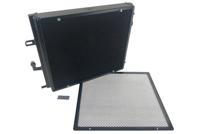 BMW F3X/F2X B58/B48 Triple-Pass Heat Exchanger w/ Rock Guard - Black