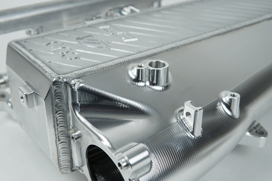 CSF A90 Supra / BMW B58 Charge-Air Cooler Manifold - Raw Billet