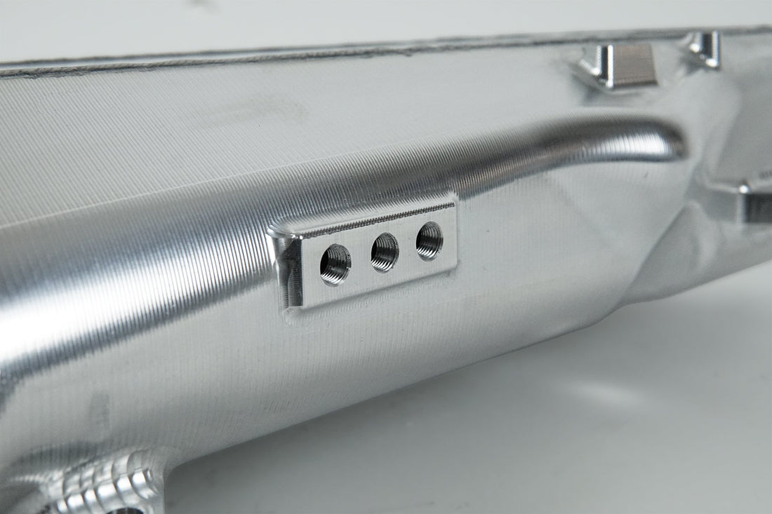 CSF A90 Supra / BMW B58 Charge-Air Cooler Manifold - Raw Billet