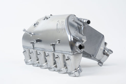 CSF BMW S58 "Level-Up" Charge Air Cooler Manifold - Raw Billet