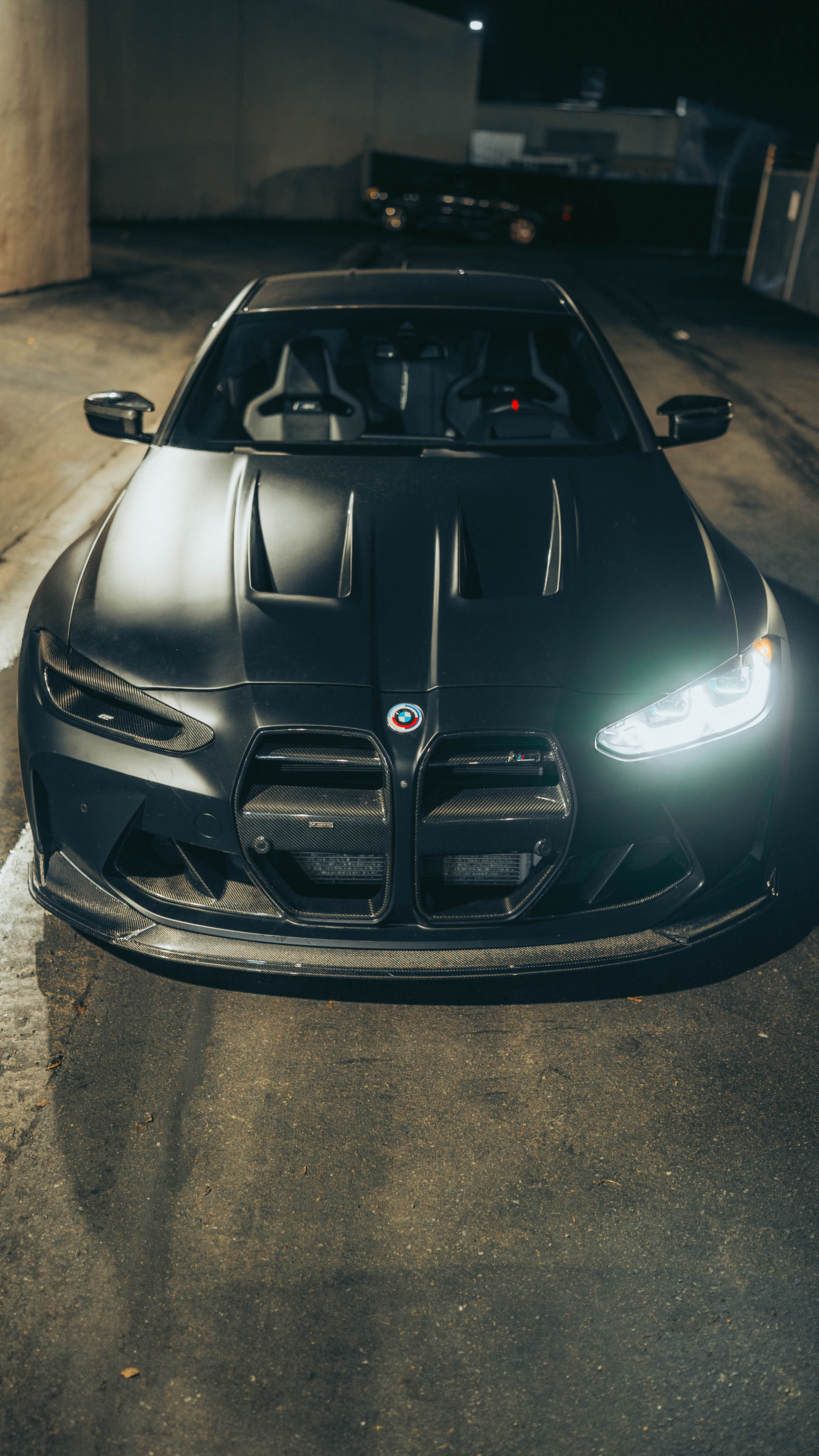 BMW G8X M3/M4 CenCal Motorsport Carbon Fiber Headlight Delete - G80 M3 / G82 G83 M4