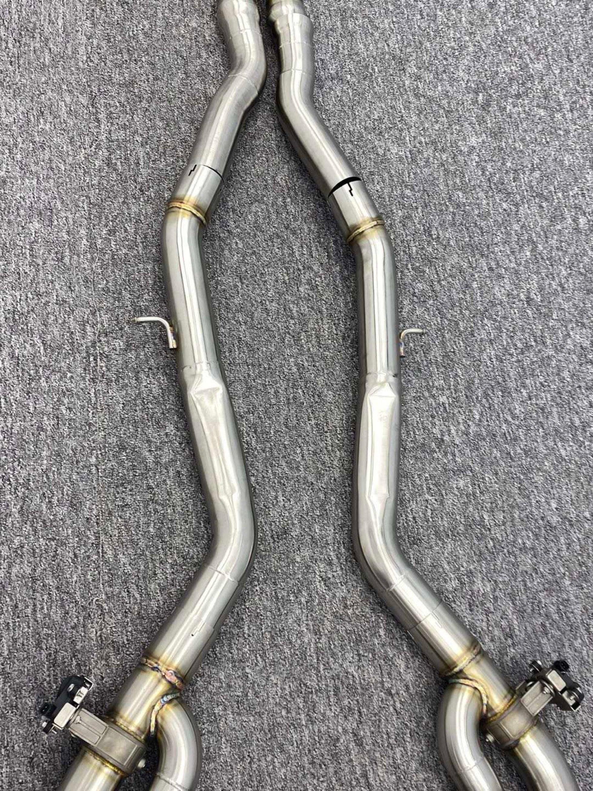 S58 Valved Cen-Cal Catback Exhaust (Stainless Steel) - G8X M2/M3/M4