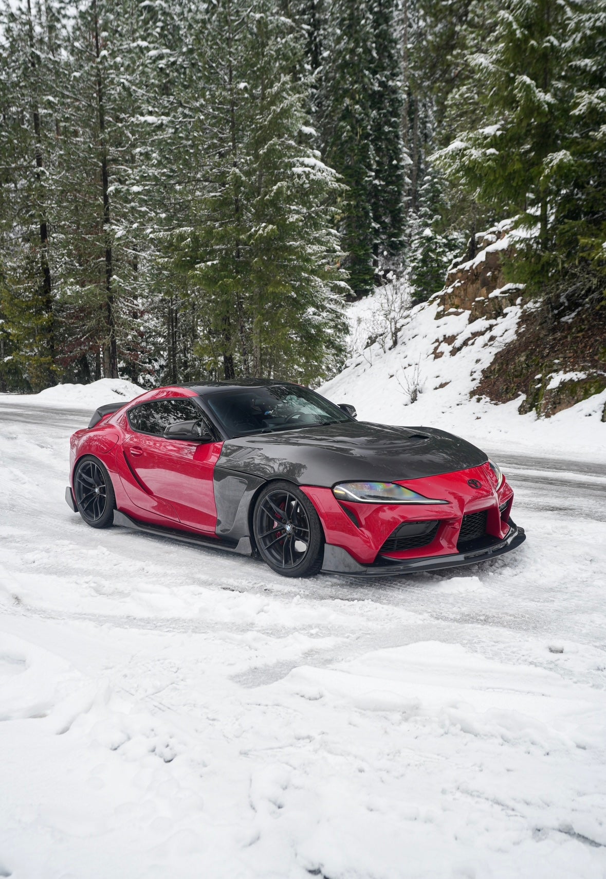 A90/A91 MK5 Supra GT4 Carbon Fiber Front Lip