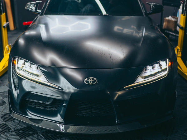 Toyota Supra MKV A90/A91 JHP 3PC Carbon Fiber Front Lip - MK5 GR Supra