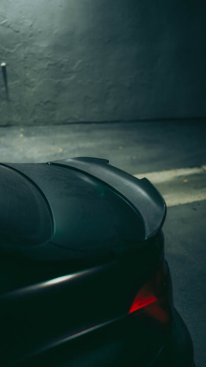 PSM Style Carbon Fiber Trunk Lip – BMW F80 M3 & F30 3-Series