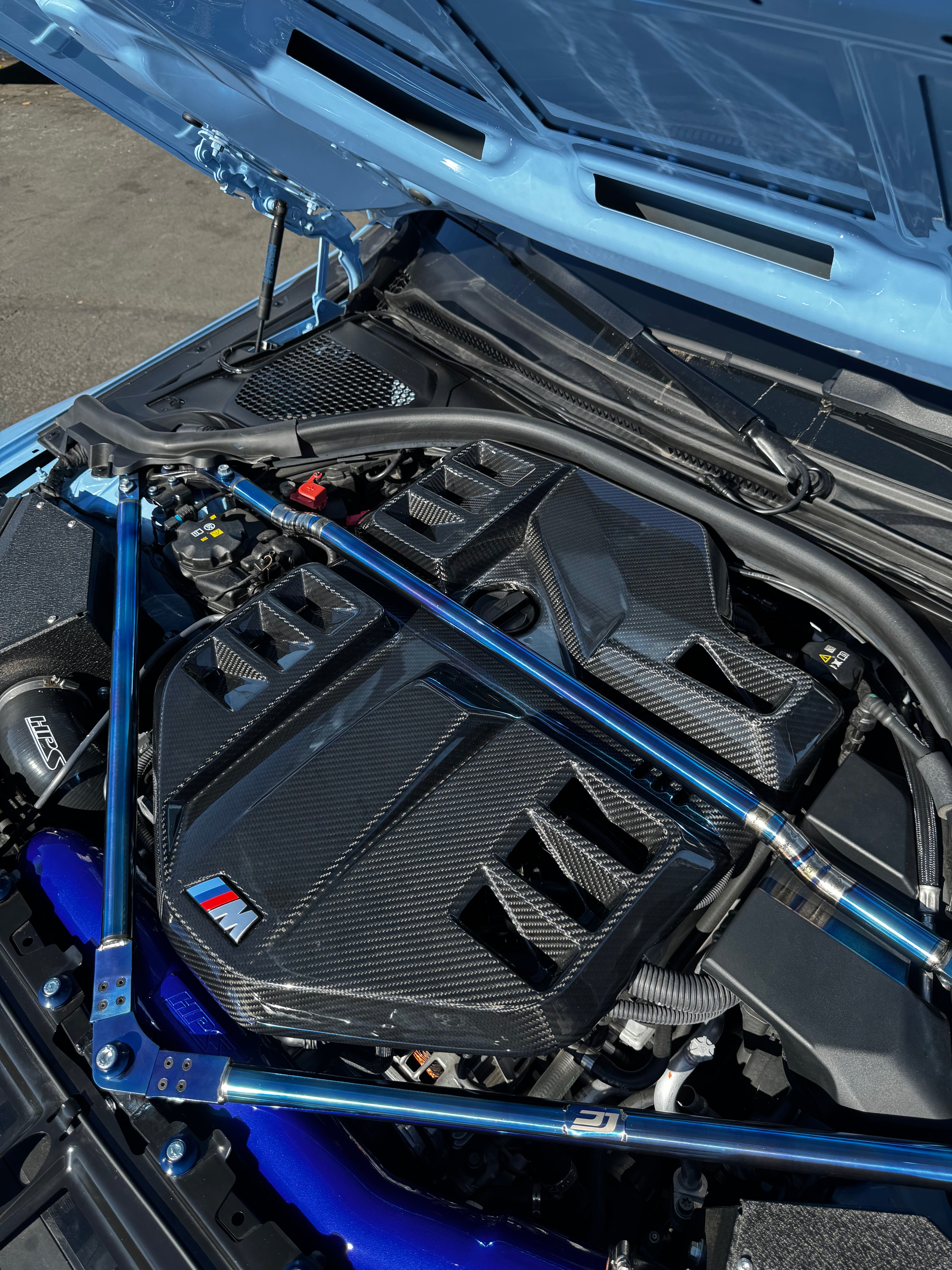 G8X M2/M3/M4 Carbon Fiber V2 Extended Engine Cover - G80 M3/G82 G83 M4/G87 M2