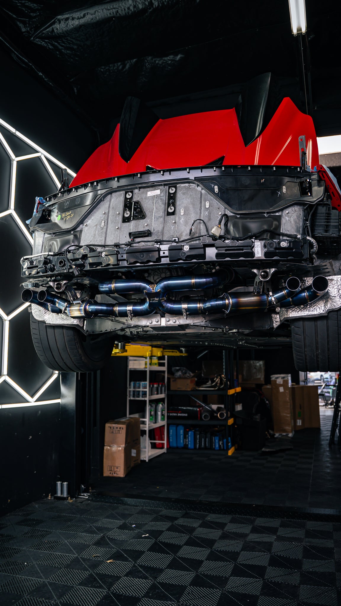 Corvette C8 Stingray / E-Ray "APEX" F1 Catback Exhaust System