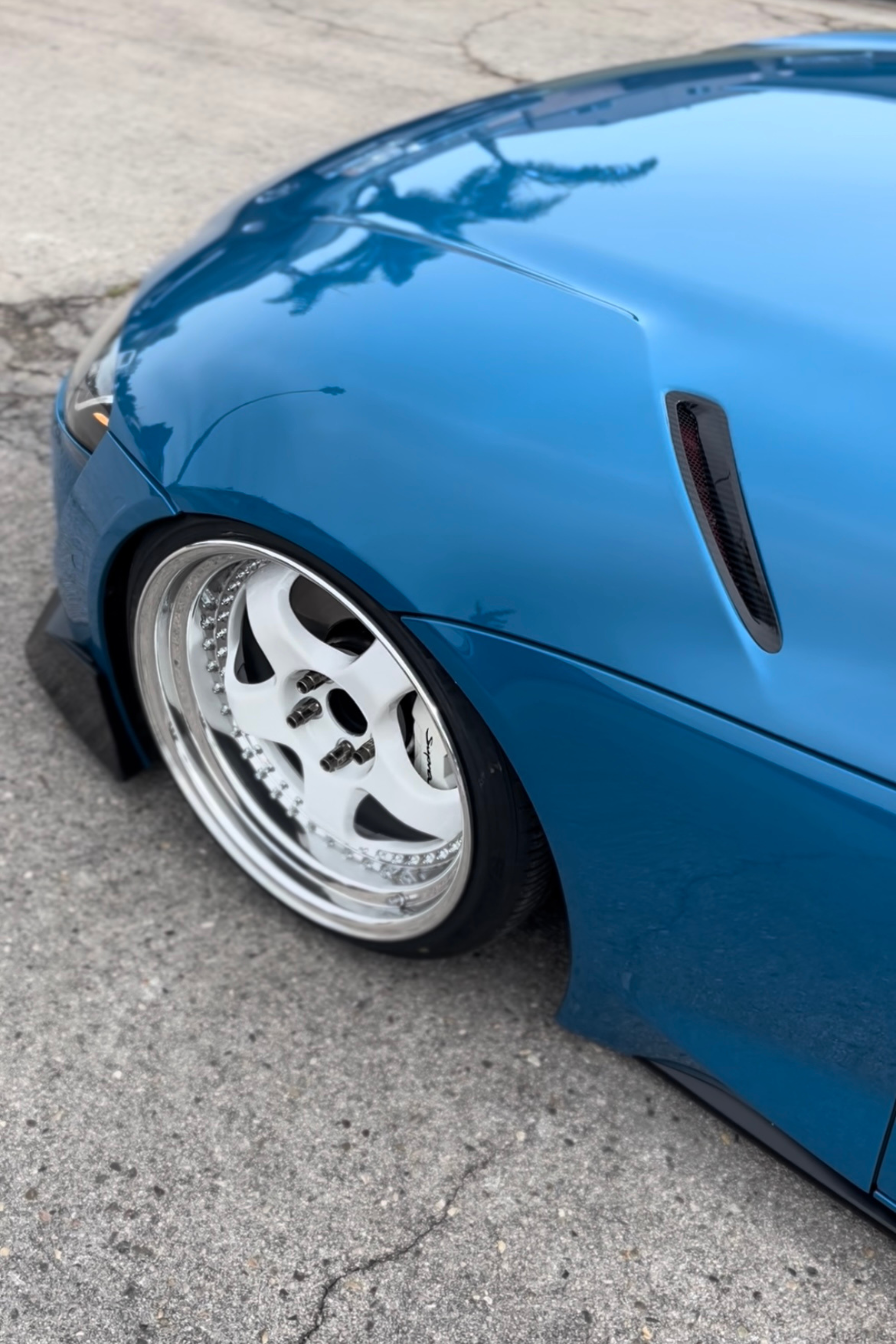 A90/A91 Supra Carbon Fiber Hood Vent Cover