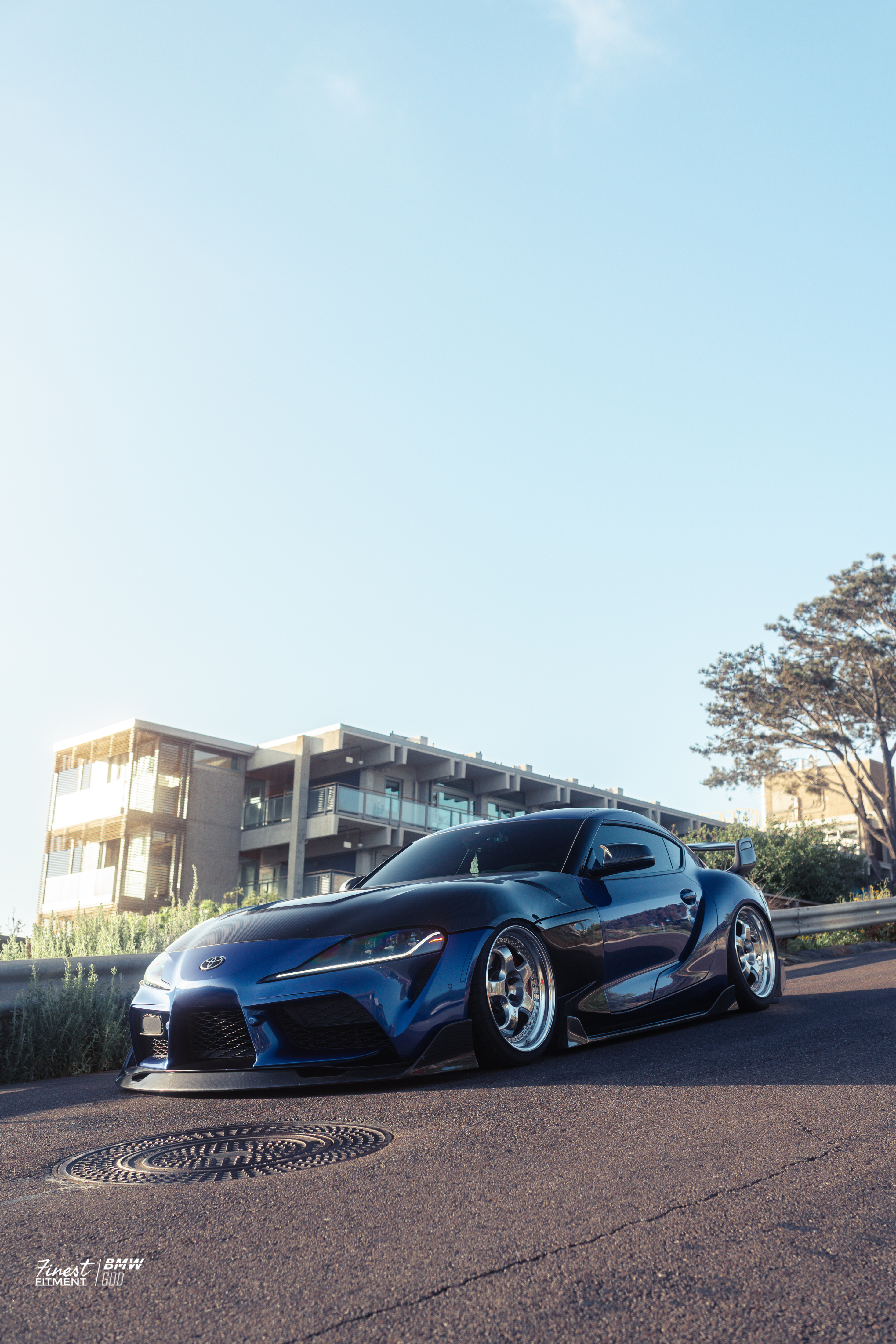 A90/A91 Supra Ag Carbon Fiber Side Skirt Extensions