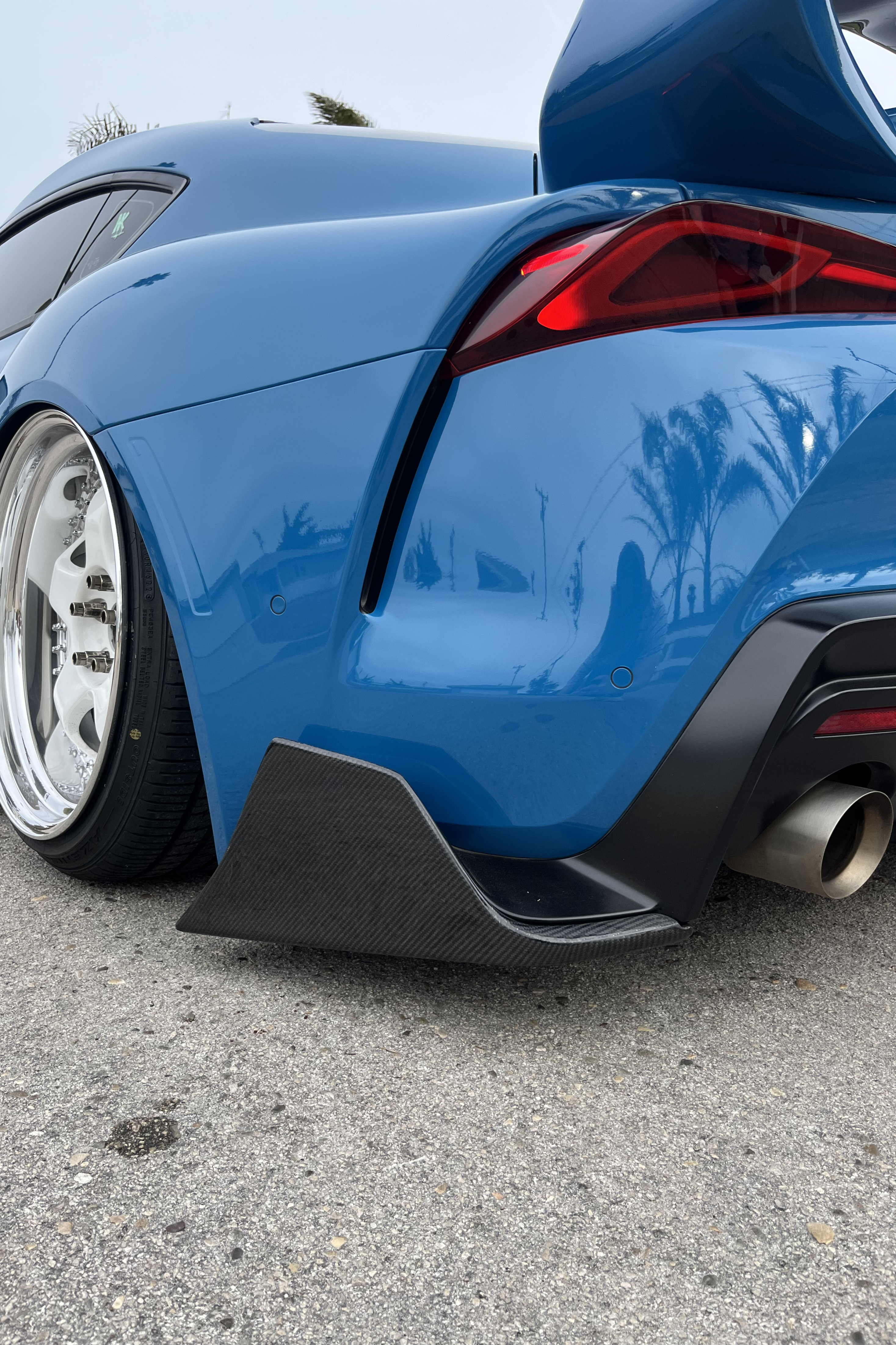 A90/A91 Supra MK5 Carbon Fiber Rear Splats