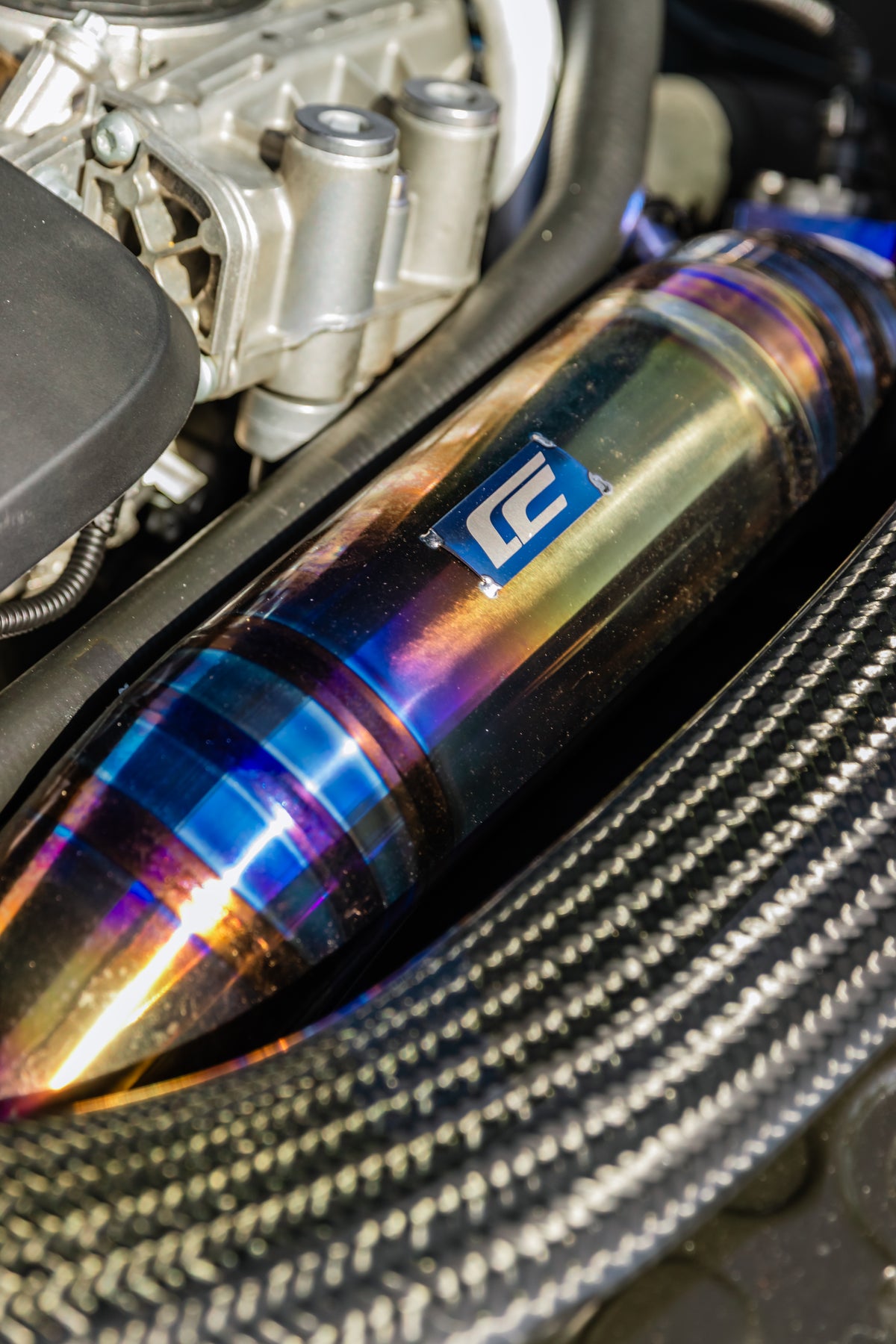 Titanium Intake Boxes S55 M3/M4/M2C Titanium Front Mount Air Intakes for F80/F82/F83/F87 ...