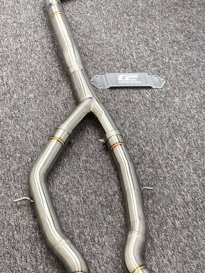 BMW F8X M3/M4 S55 CenCal Valved Stainless Steel Catback Exhaust