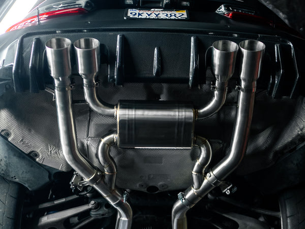 BMW G8X M2/M3/M4 S58 CenCal Valved Stainless Steel Catback Exhaust