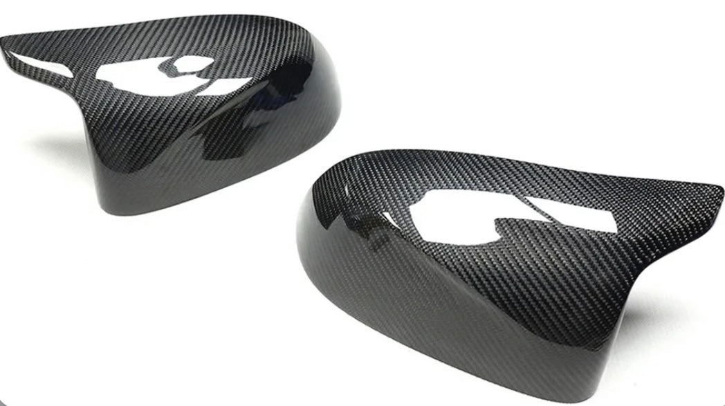 F9X Carbon Fiber Mirror Cap Covers - X3M/X4M/X5M/X6M