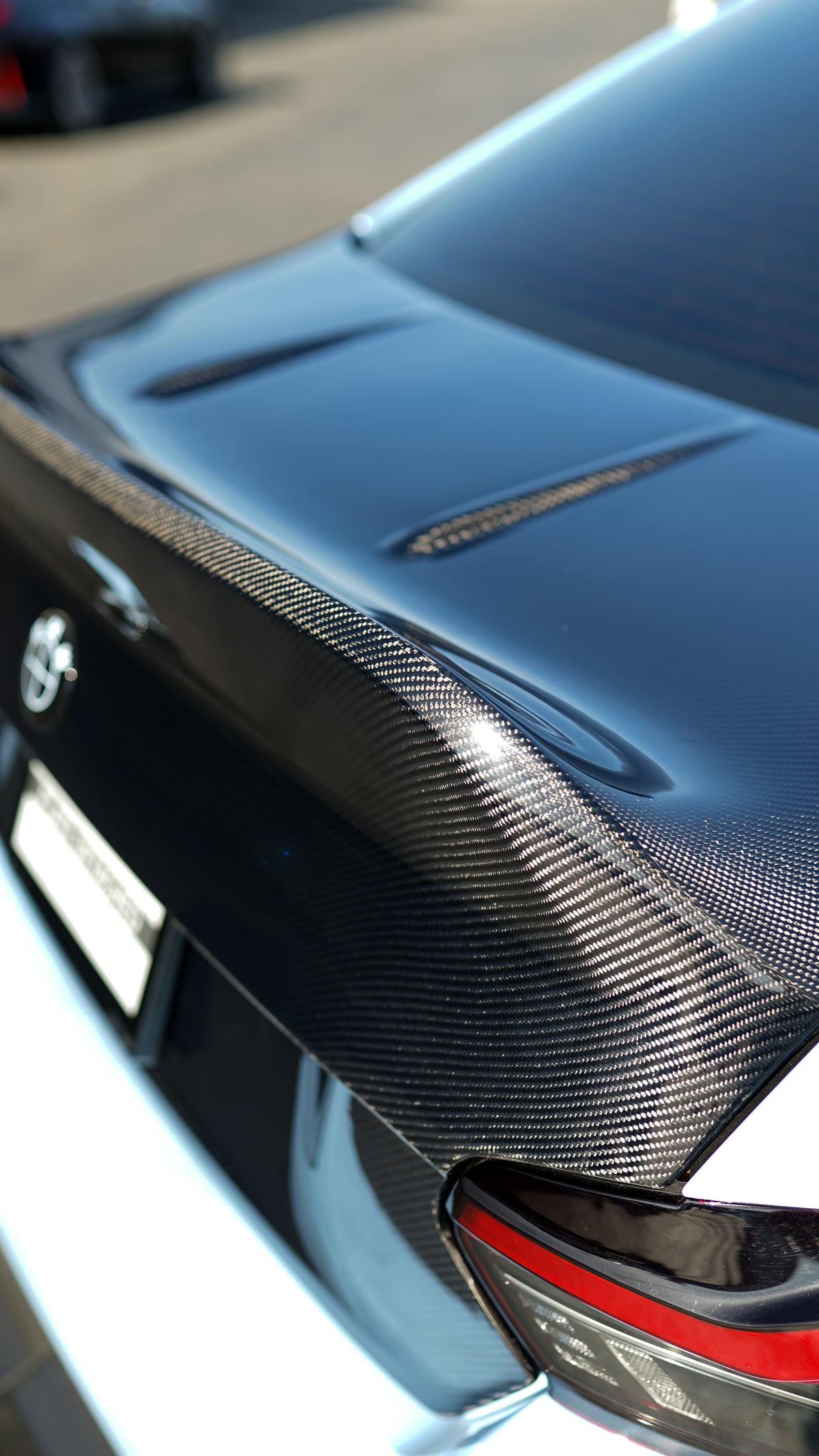 G87 Csl Rear BMW G87 M2 CSL Style Carbon Fiber Trunk Lid – Enhance Aerodynamics & Style
