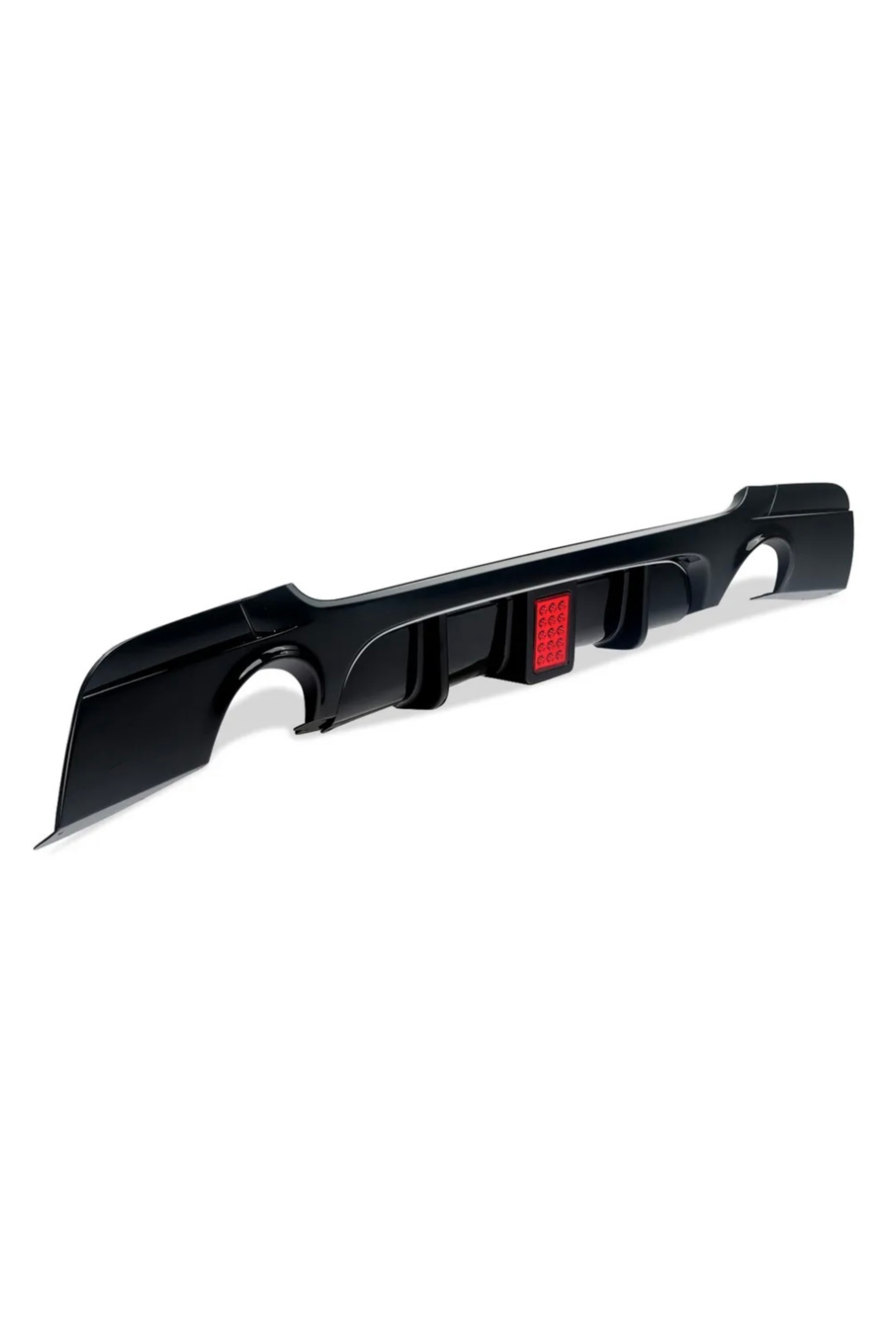 BMW E92 335i Carbon Fiber Style LED Rear Diffuser
