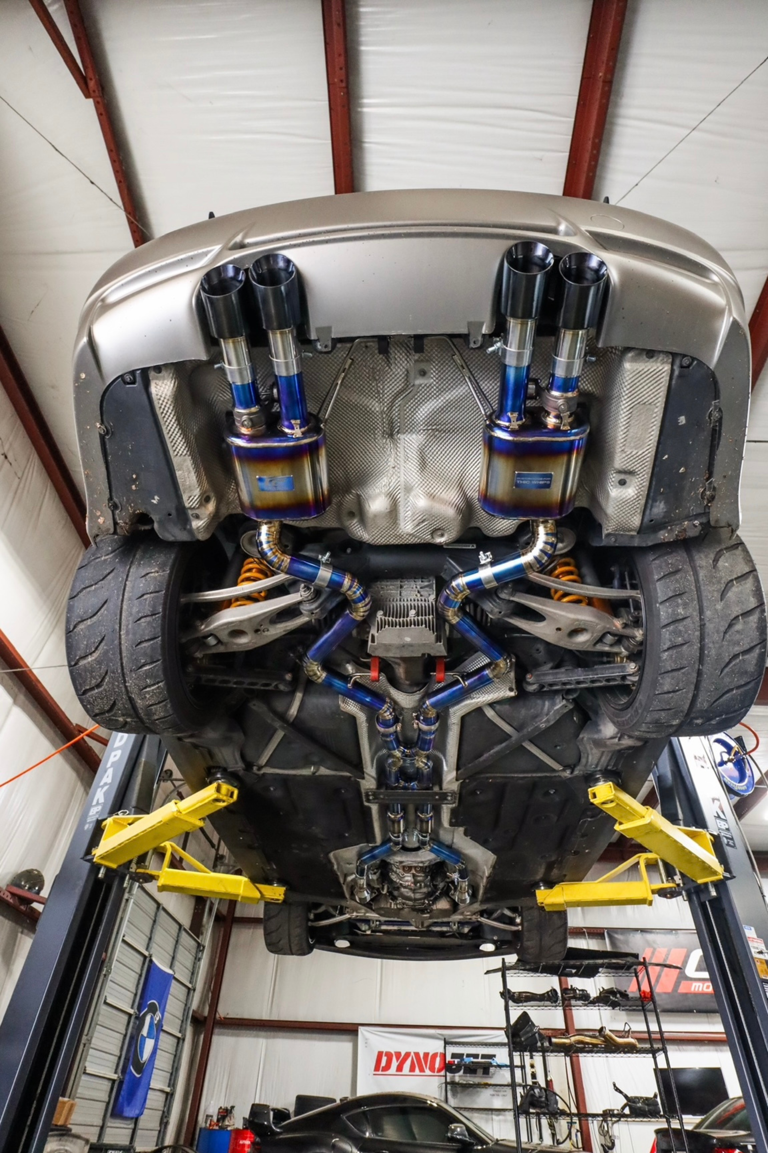 BMW E9X M3 S65 Cen-Cal Valved Titanium Catback Exhaust - E90/E92/E93
