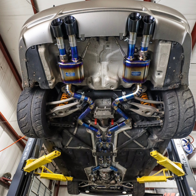BMW E9X M3 S65 Cen-Cal Valved Titanium Catback Exhaust - E90/E92/E93
