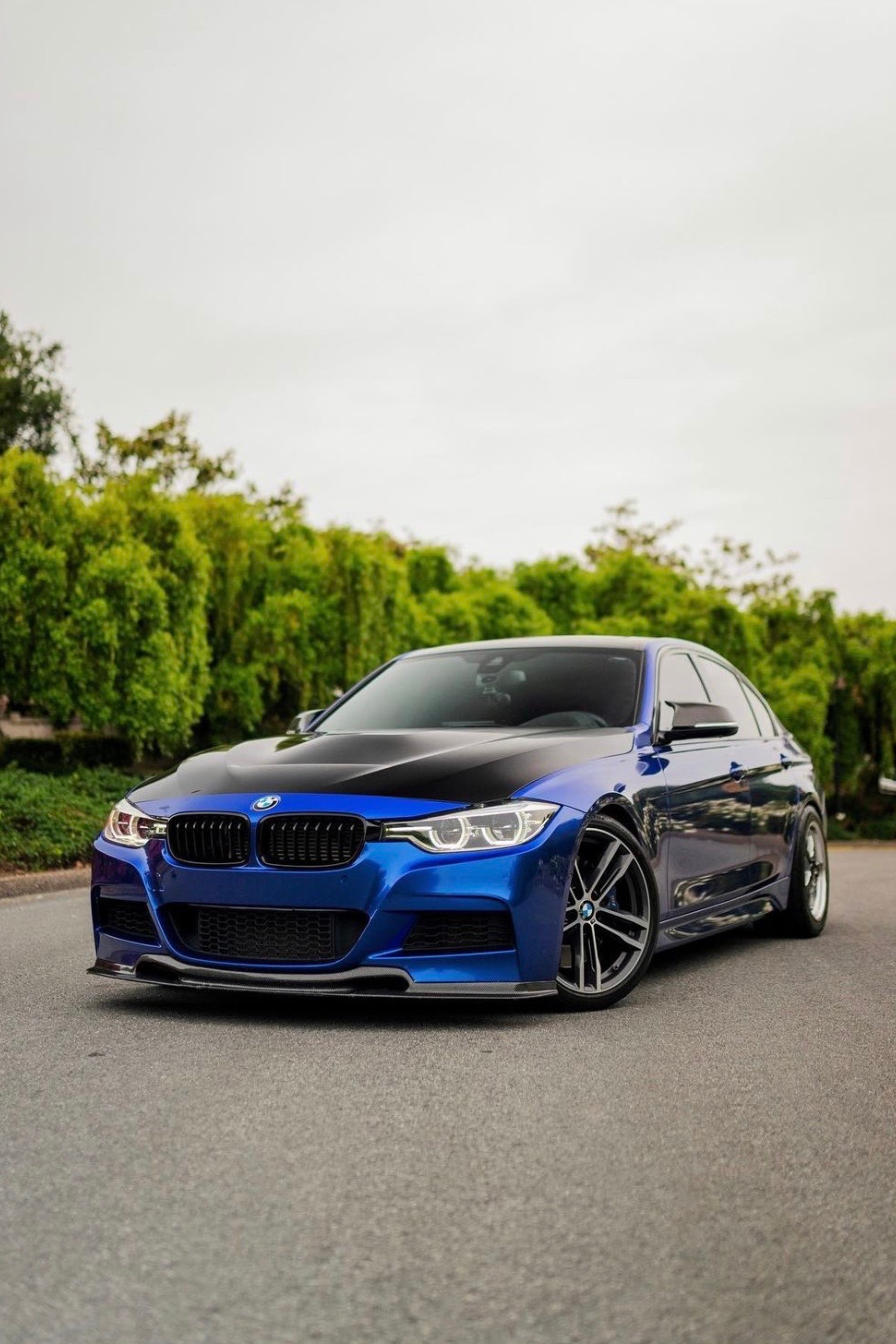 BMW F30 Carbon Fiber Varis Front Lip - F30/F31 3 Series