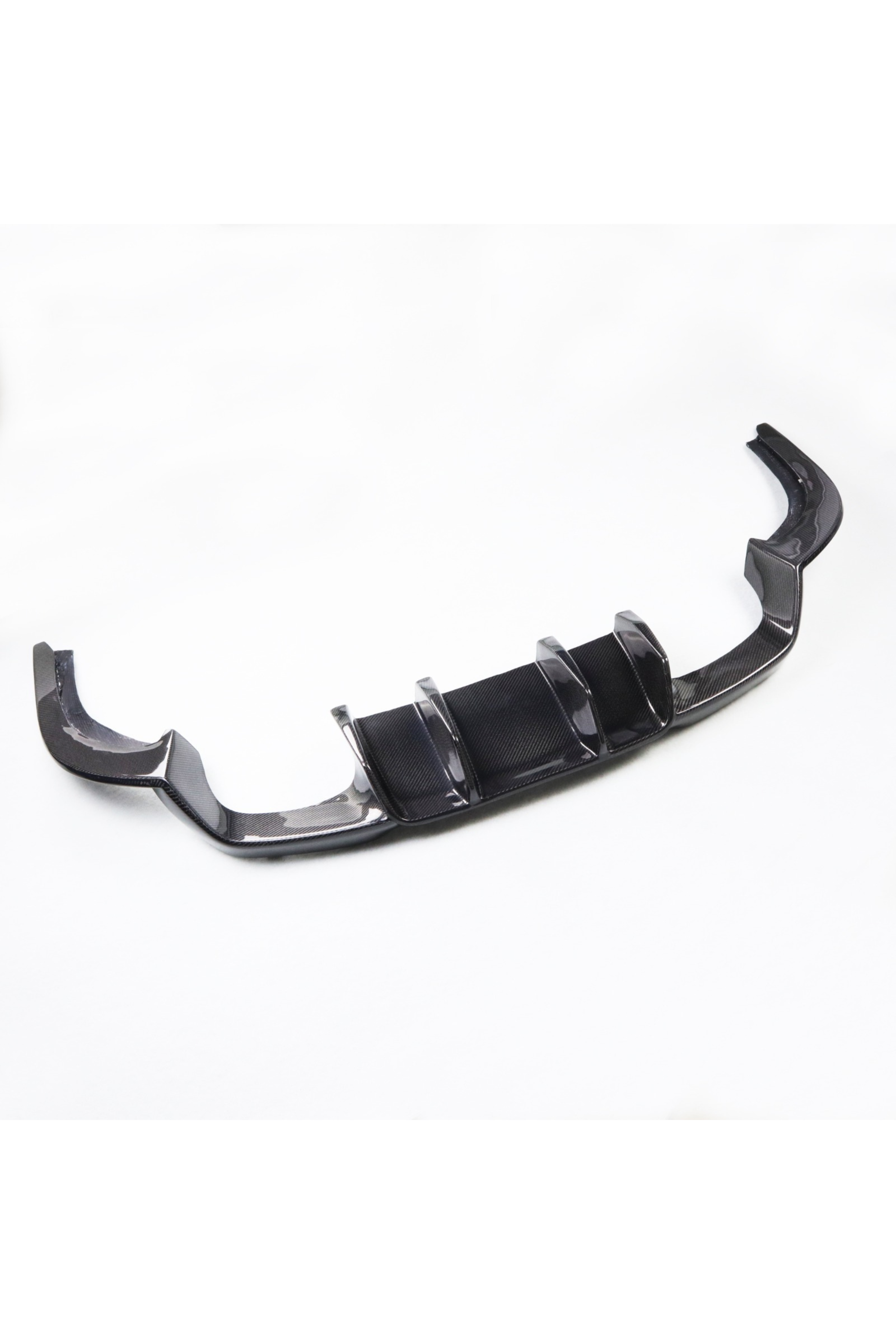 BMW F87 M2 V-Style 3-Piece Carbon Fiber Rear Diffuser