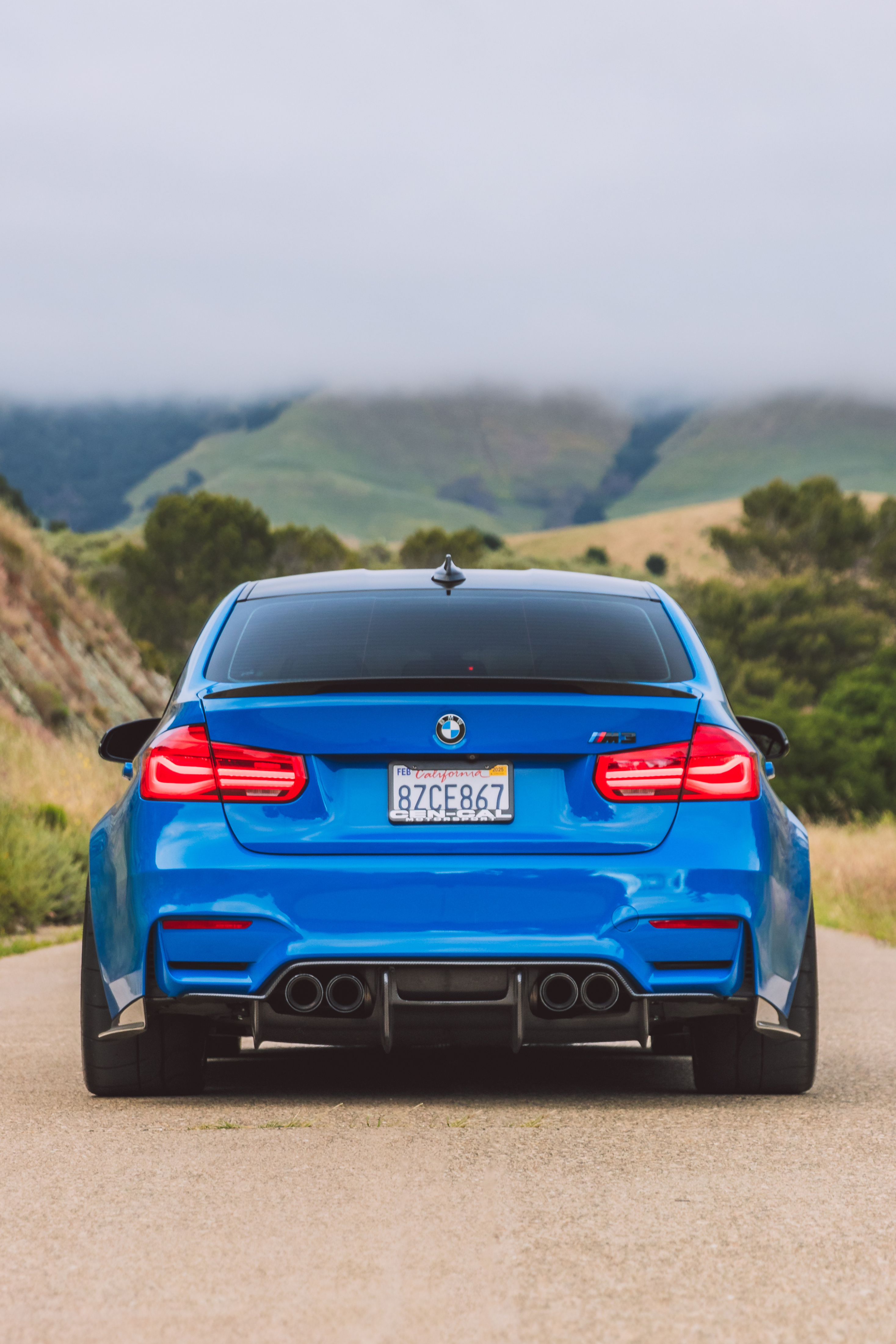 BMW F8X M3/M4 PSM 4PC Carbon Fiber Diffuser - F80/F82/F83