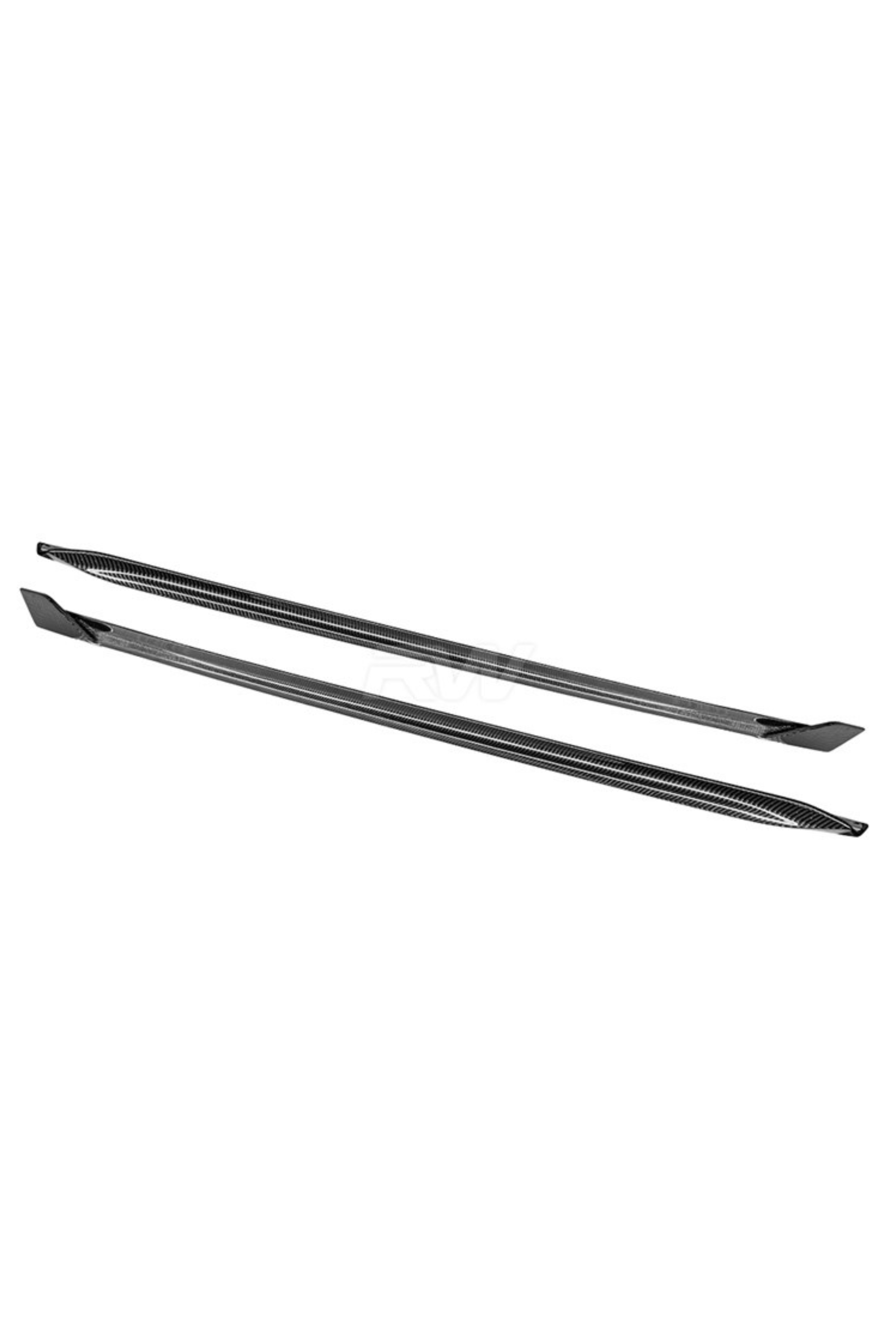BMW G20 DTM Carbon Fiber Side Skirt Extensions