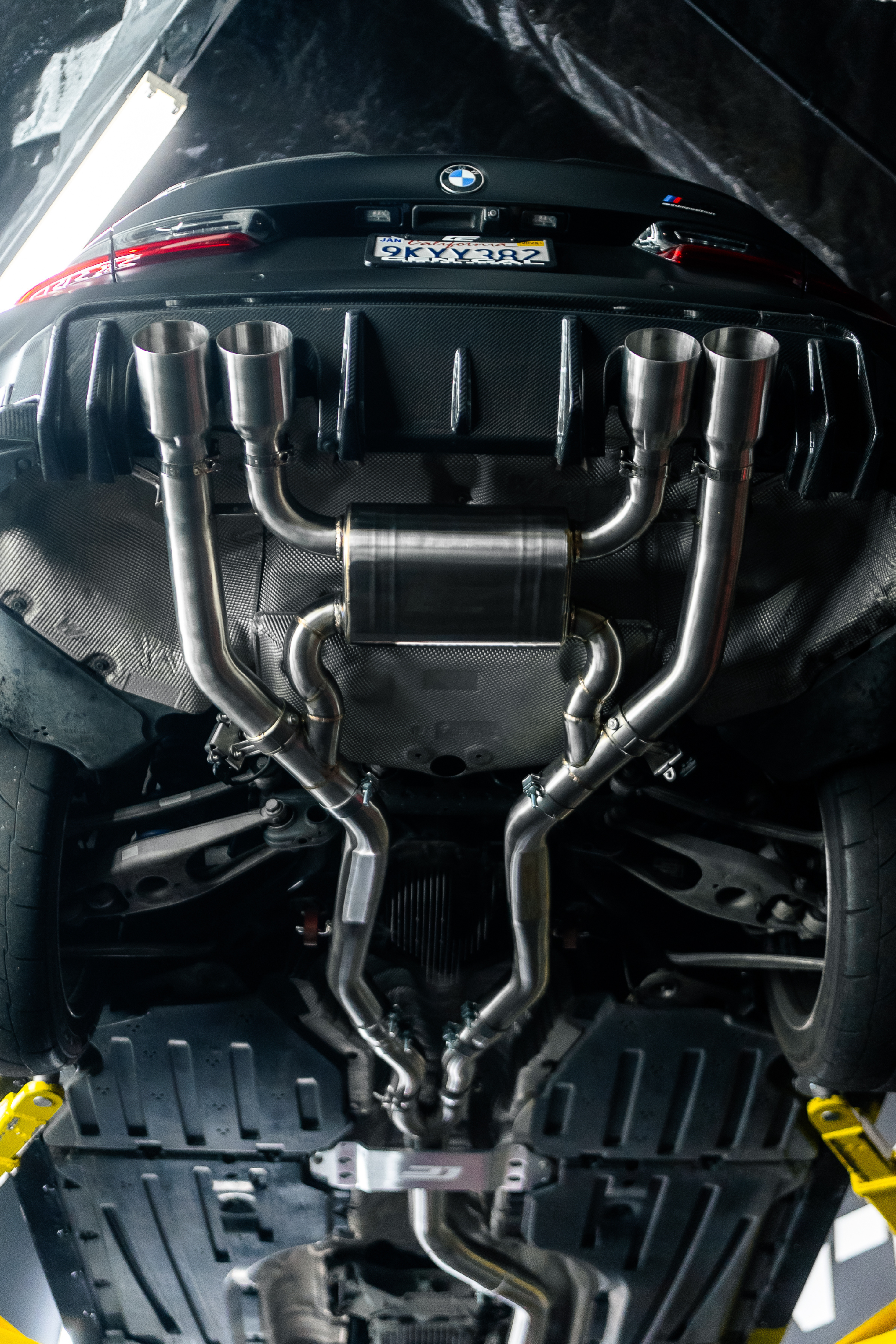 BMW G8X M2/M3/M4 S58 CenCal Valved Stainless Steel Catback Exhaust